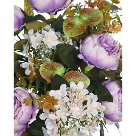 RAMO PEONIAS Y HORTENSIAS ARTIFICIAL 50CM