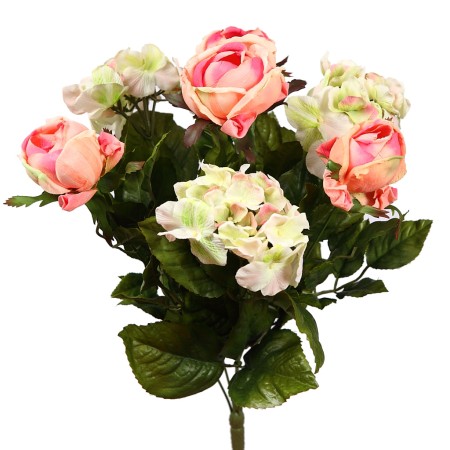 RAMO ROSA HORTENSIA X 7