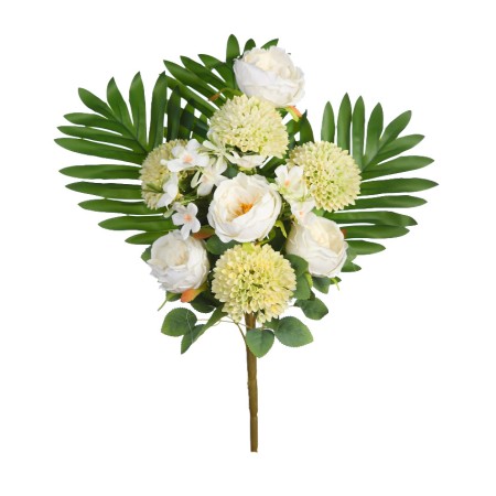 RAMO ROSAS Y DAHLIA ARTIFICIAL 48CM
