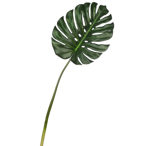 HOJA DE MONSTERA GIGANTE ARTIFICIAL 103 CM