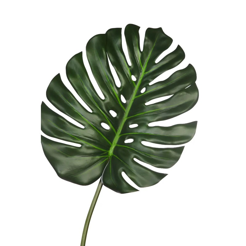 HOJA DE MONSTERA GIGANTE ARTIFICIAL 103 CM