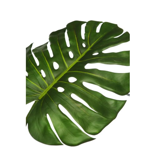 HOJA MONSTERA GIGANTE ARTIFICIAL 110CM 2