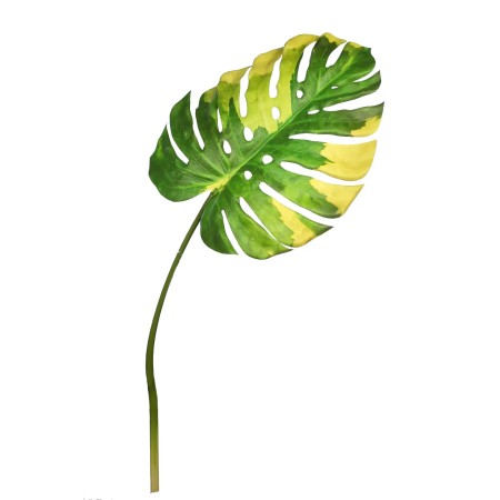 HOJA MONSTERA GIGANTE ARTIFICIAL 110CM