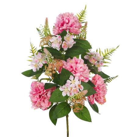 RAMO DE PEONIAS ARTIFICIAL 52CM