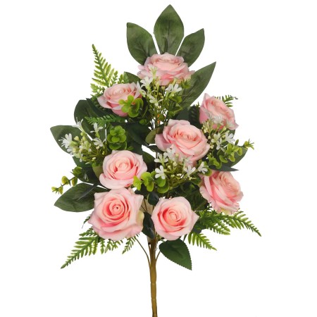 RAMO DE ROSAS ARTIFICIAL 52CM