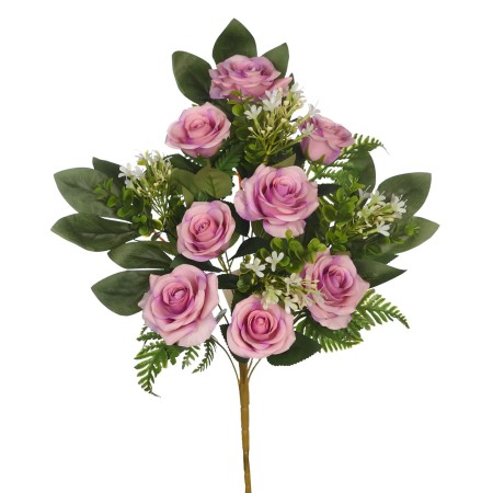 RAMO DE ROSAS ARTIFICIAL 52CM