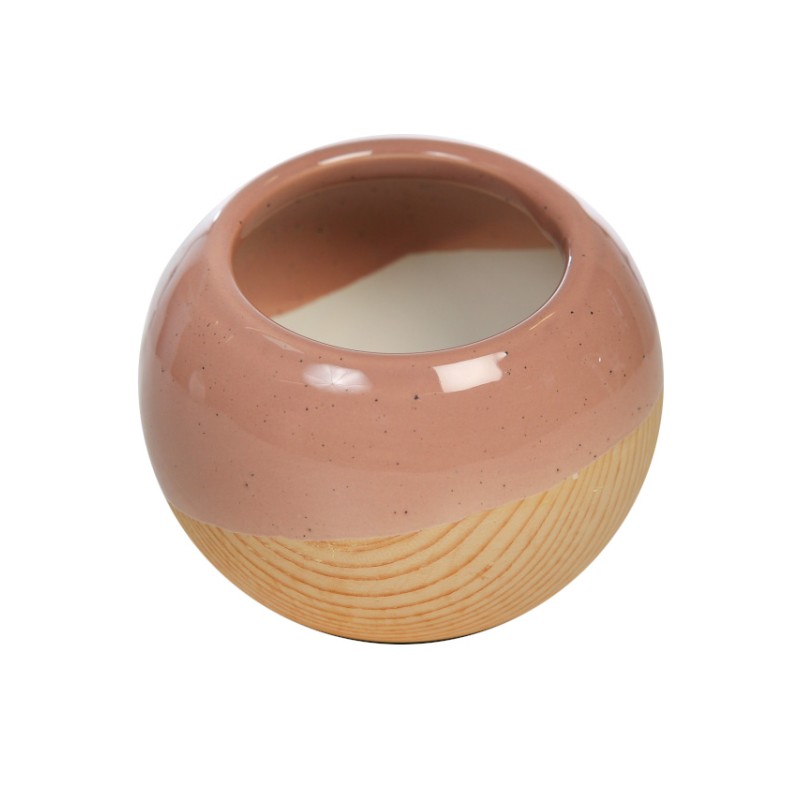 ESFERA CERAMICA BICOLOR 9CM