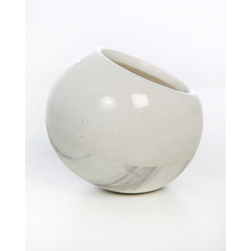 ESFERA CERAMICA BICOLOR 9CM