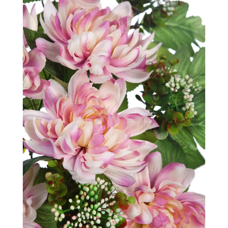 BOUQUET DALIAS ARTIFICIAL 55CM