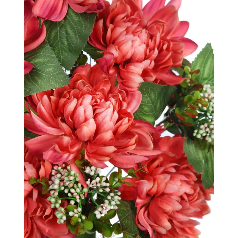 BOUQUET DALIAS ARTIFICIAL 55CM