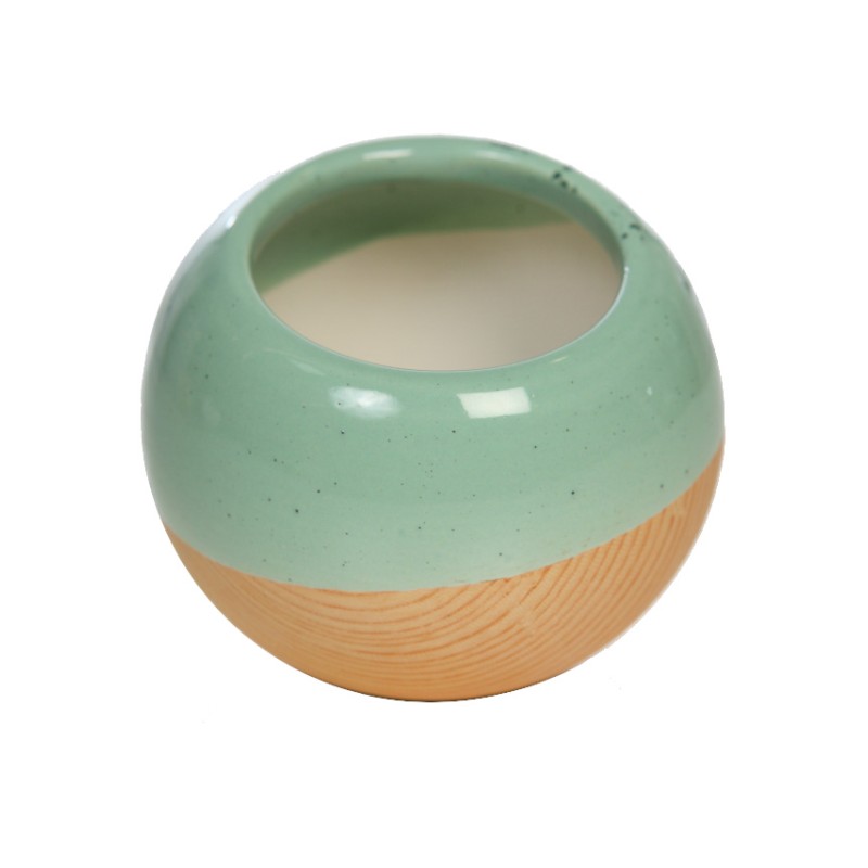 ESFERA CERAMICA BICOLOR 9CM
