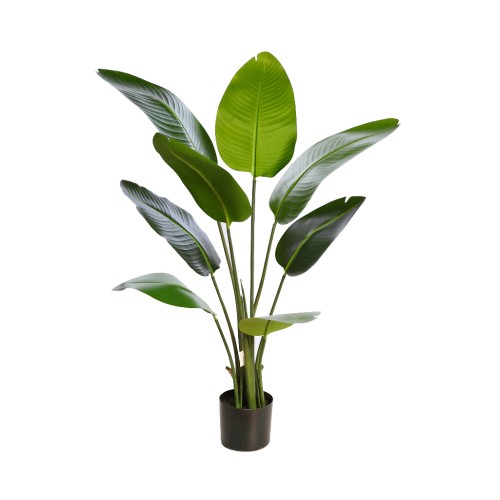 BANANERA ARTIFICIAL EN MACETA 100CM