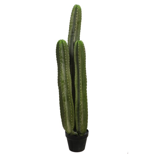 CACTUS ARTIFICIAL CON MACETA 110CM