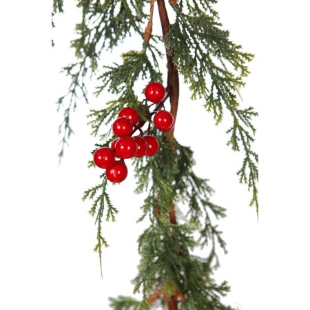 GUIRNALDA DE PINO Y BERRY ARTIFICIAL 145CM