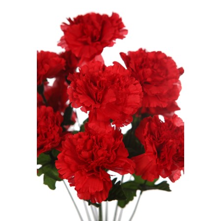 RAMO DE CLAVELES X 12 ARITFICIAL 50CM