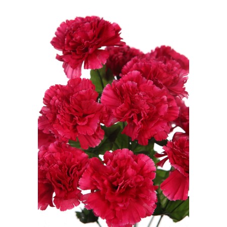 RAMO DE CLAVELES X 12 ARITFICIAL 50CM