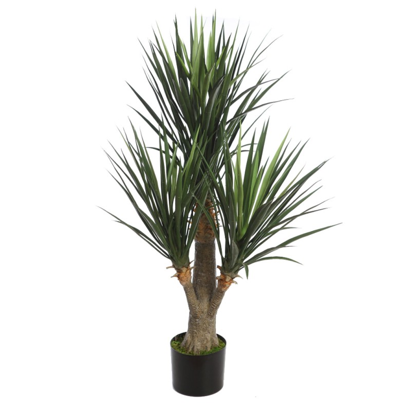 PLANTA YUCCA ARTIFICIAL EN MACETA 92CM