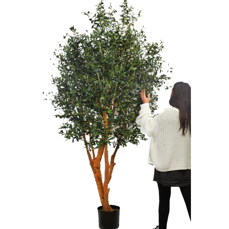 OLIVO ARTIFICIAL CON MACETA 240CM