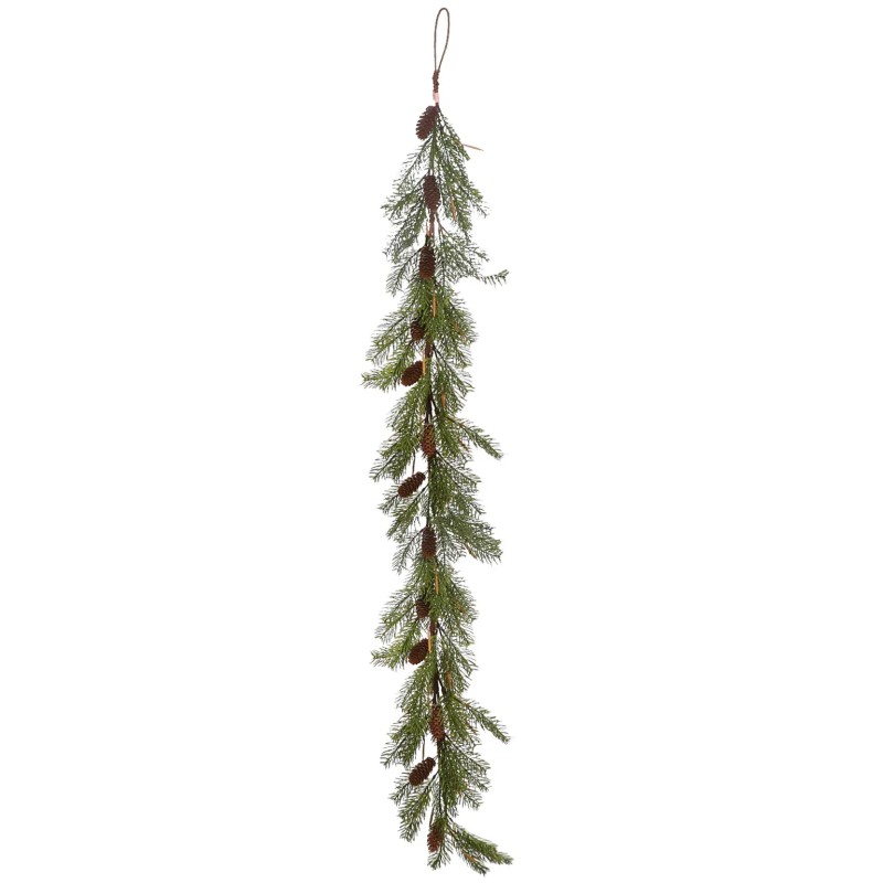GUIRNALDA PINO Y PIÑAS ARTIFICIAL 170CM