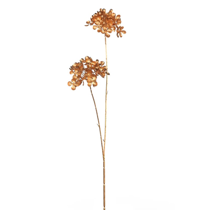 VARA DE HORTENSIA GOLD ARTIFICIAL 78CM