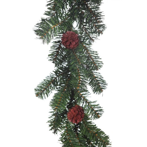 GUIRNALDA PINO CON PIÑAS ARTIFICIAL 180CM 2
