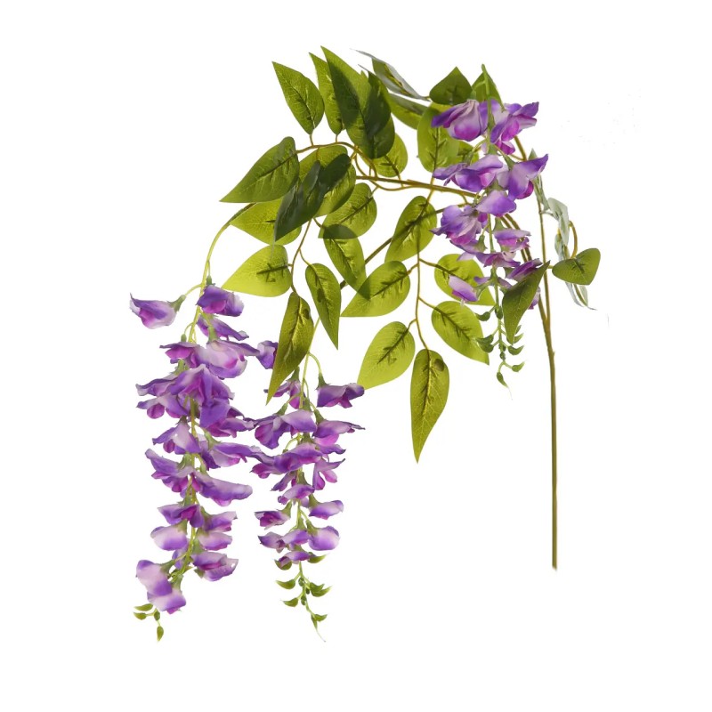 VARA DE WISTERIA ARTIFICIAL 70CM