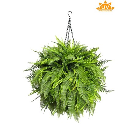 COMPOSICION HELECHO COLGANTE ARTIFICIAL UV 50CM