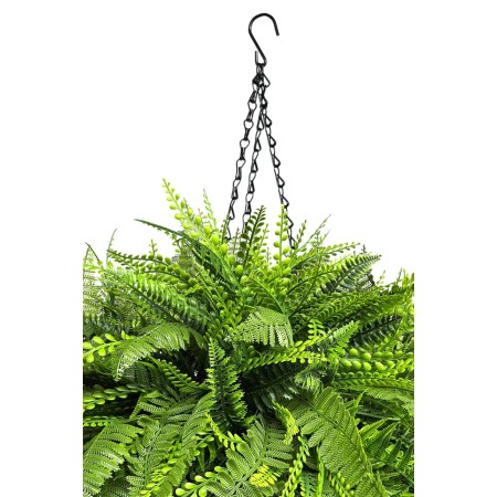 COMPOSICION HELECHO COLGANTE ARTIFICIAL UV 50CM