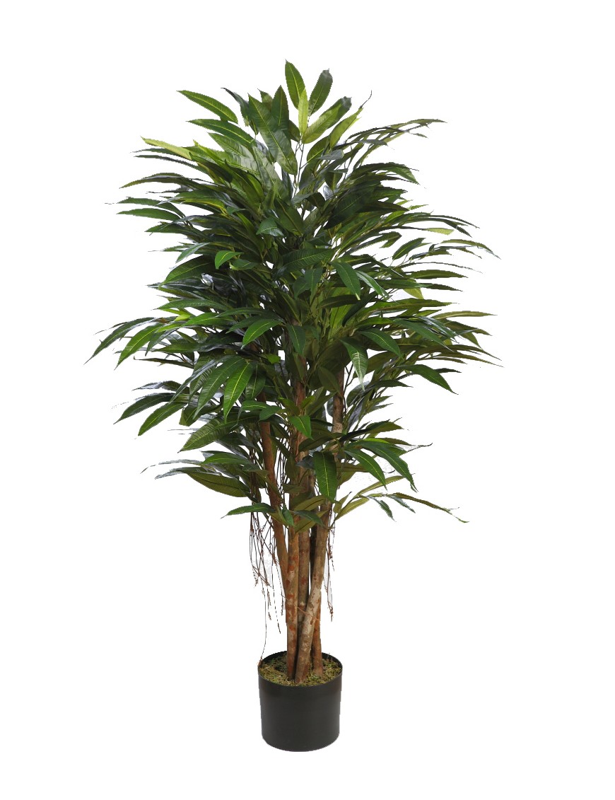 ARBOL DE MANGO ARTIFICIAL EN MACETA 130CM