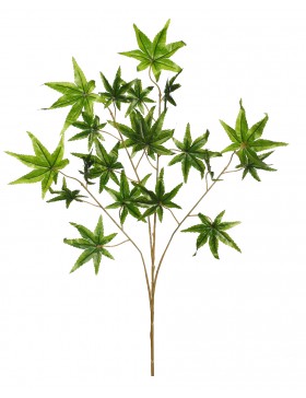 RAMA HOJAS SATIVA ARTIFICIAL 67CM