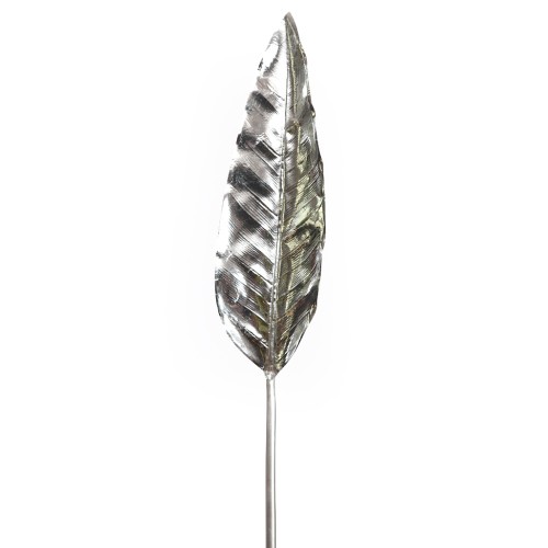 HOJA PLATA 88CM