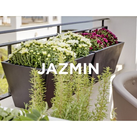 JARDINERA FIBRA 60.5CM X 28CM ALT 25CM