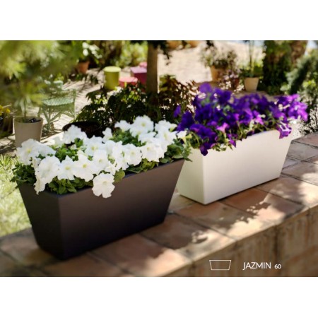 JARDINERA FIBRA 60.5CM X 28CM ALT 25CM