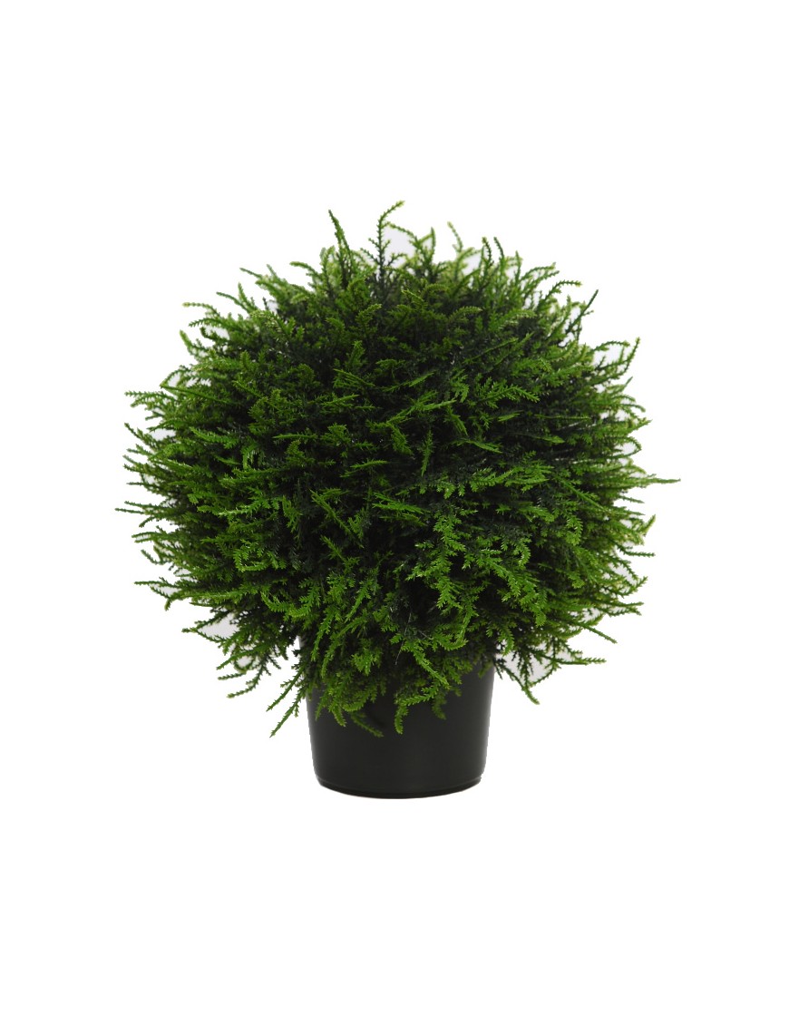 BOLA SETO TUYA EN MACETA ARTIFICIAL 44CM