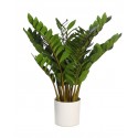 ZAMIOCULCAS ARTIFICIAL EN MACETA 65CM