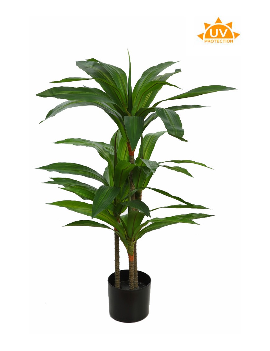 DRACENA ARTIFICIAL EN MACETA 85CM