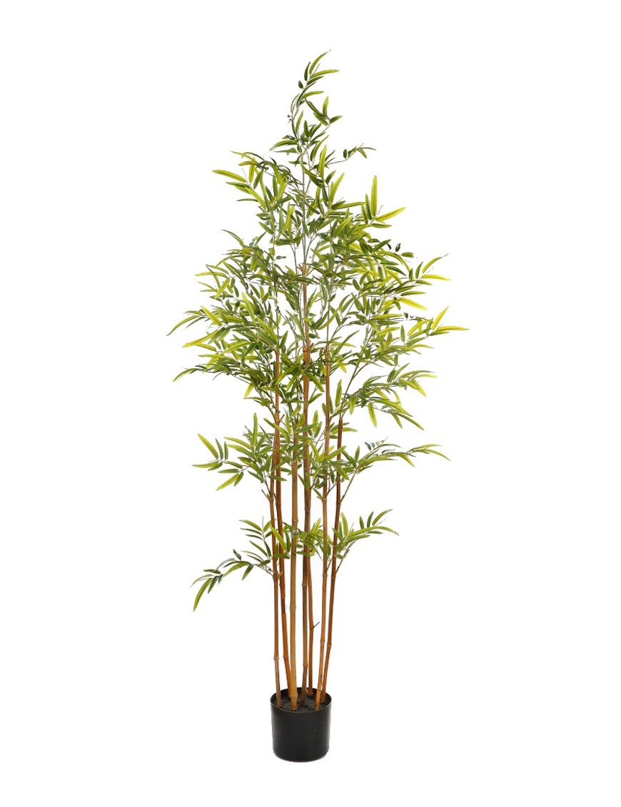 BAMBU ARTIFICIAL CON MACETA 180CM