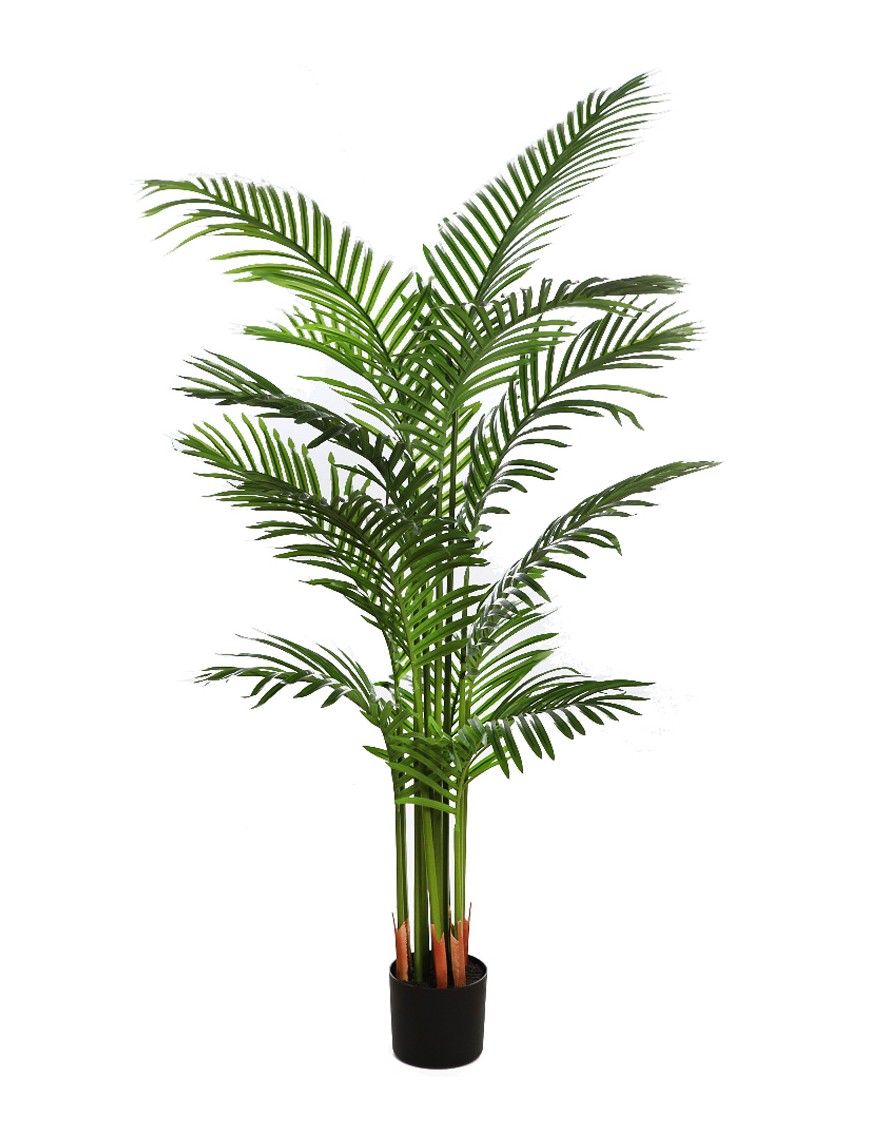 ARECA ARTIFICIAL EN MACETA 160CM TACTO NATURAL