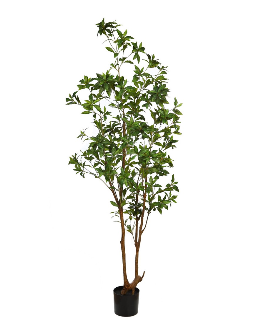 SCHEFFLERA EN MACETA ARTIFICIAL 195CM