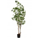 SCHEFFLERA EN MACETA ARTIFICIAL 195CM