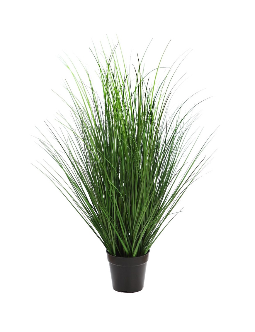 GRAMINEA ARTIFICIAL CON MACETA 85CM