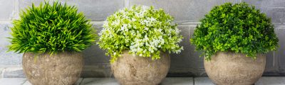 Las mejores plantas artificiales con maceta