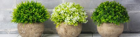 Las mejores plantas artificiales con maceta