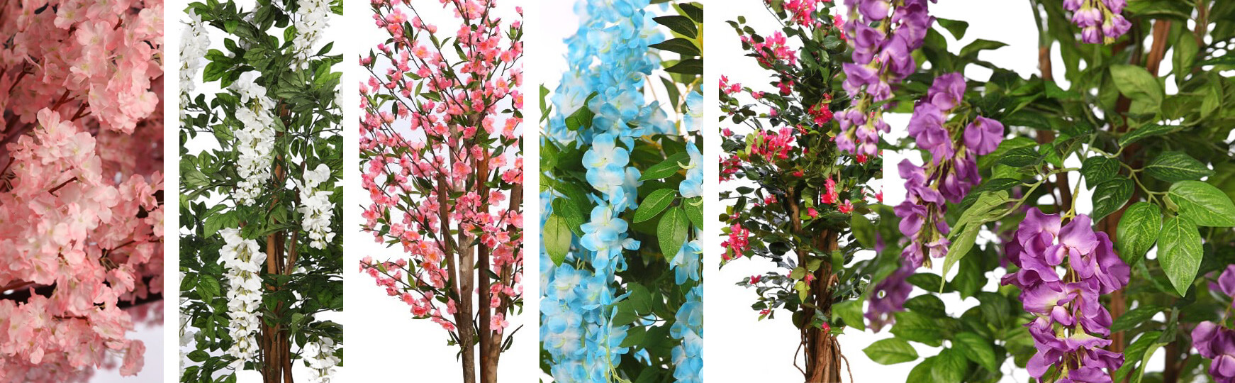 árboles florados artificiales baratos